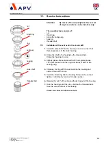 Предварительный просмотр 21 страницы SPX APV DELTA MS4 Operating Manual