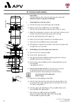 Preview for 16 page of SPX APV DELTA SDU4 Operating Manual