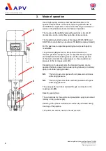 Preview for 8 page of SPX APV DELTA SV1B Operating Manual