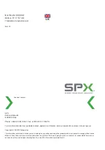 Предварительный просмотр 12 страницы SPX APV DELTA Operating Manual