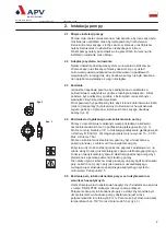 Предварительный просмотр 9 страницы SPX APV W+ Series Instruction Manual