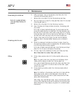 Предварительный просмотр 19 страницы SPX APV Ws+20/15 Instruction Manual