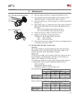 Предварительный просмотр 21 страницы SPX APV Ws+20/15 Instruction Manual