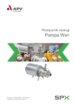 Предварительный просмотр 1 страницы SPX APV Ws+ Instruction Manual