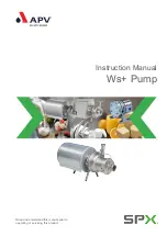 Предварительный просмотр 19 страницы SPX APV Ws+ Instruction Manual