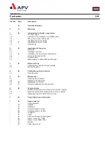 Предварительный просмотр 21 страницы SPX APV Ws+ Instruction Manual