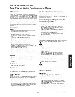 Предварительный просмотр 27 страницы SPX AquaT Instruction Manual