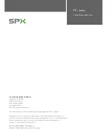 Preview for 40 page of SPX FIP - series Instruction Manual