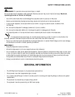 Preview for 4 page of SPX FLS15 Operating Instructions Manual