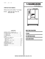 Preview for 1 page of SPX Hankison HPRP 1000 Instruction Manual