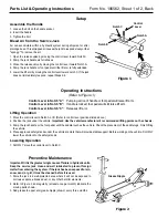 Preview for 2 page of SPX OTC 1505A Parts List & Operating Instructions