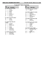 Preview for 4 page of SPX OTC 1737 Parts List And Operating Instructions