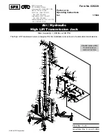 SPX OTC 1794A Parts List & Operating Instructions предпросмотр