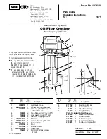 Preview for 1 page of SPX OTC 1875 Manual