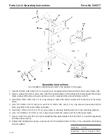 Предварительный просмотр 3 страницы SPX OTC Motor-Rotor 1735A Parts List & Operating Instructions