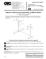 Предварительный просмотр 9 страницы SPX OTC Motor-Rotor 1735A Parts List & Operating Instructions