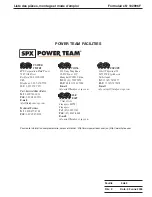 Предварительный просмотр 11 страницы SPX Power Team HNS150A Parts List, Assembly, And Operating Instructions