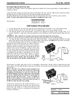 Preview for 3 page of SPX Power Team HT50A Operating Instructions