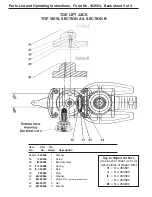 Предварительный просмотр 6 страницы SPX Power Team J109T Parts List And Operators Manual