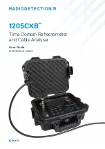 Предварительный просмотр 1 страницы SPX RADIODETECTION 1205CXB User Manual