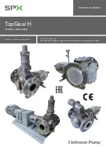 SPX TG H15-50 Instruction Manual preview