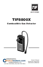 SPX TIF TIF8800X Owner'S Manual preview