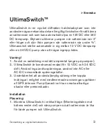 Предварительный просмотр 3 страницы SPX Ultima Switch 12 V Instruction Manual