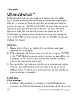 Предварительный просмотр 20 страницы SPX Ultima Switch 12 V Instruction Manual