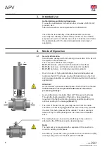 Предварительный просмотр 8 страницы SPXFLOW APV BLV1 Instruction Manual