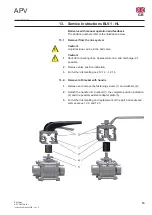 Предварительный просмотр 19 страницы SPXFLOW APV BLV1 Instruction Manual