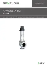 Предварительный просмотр 1 страницы SPXFLOW APV DELTA SI2 Instruction Manual