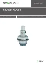 SPXFLOW APV DELTA VRA Instruction Manual предпросмотр