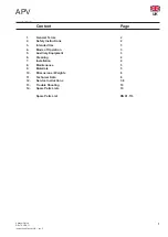 Preview for 5 page of SPXFLOW APV DELTA VRA Instruction Manual