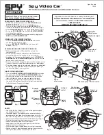 Preview for 1 page of Spy Gear Spy Video Car Quick Manual