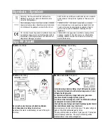 Предварительный просмотр 2 страницы SPY RF ALARM User Manual