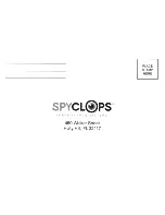 Предварительный просмотр 4 страницы Spyclops SPY-BULLETG User Manual