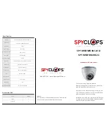 Spyclops SPY-MNDMW4N124 User Manual preview