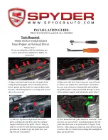 Spyder Auto PRO-YD-CS07 Installation Manual предпросмотр