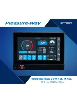 Spyder Pleasure-Way Operation Manual preview