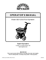 SPYKER PRO Series Operator'S Manual preview