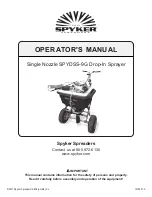 Предварительный просмотр 1 страницы SPYKER SPYDSS-9G Operator'S Manual