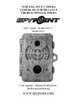 Preview for 1 page of Spypoint HD-7 User Manual