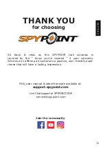 Предварительный просмотр 11 страницы Spypoint LINK-DARK Quick Start Manual