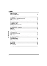 Preview for 2 page of SPYRA One User Manual