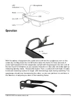 Предварительный просмотр 4 страницы Spytec CLEAR HD VIDEO GLASSES User Manual