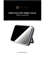 Preview for 1 page of Spytec Digital Clock with Hidden Camera Quick Start Manual