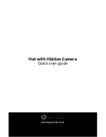 Предварительный просмотр 4 страницы Spytec Hat with Hidden Camera Quick Start Manual