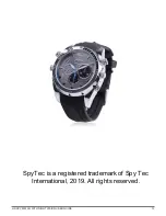 Preview for 12 page of Spytec HD SPY WATCH User Manual