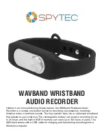 Предварительный просмотр 1 страницы Spytec WAVBAND WRISTBAND
AUDIO RECORDER Manual