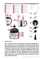 Preview for 2 page of SQ Professional BLITZ 2 IN 1 Instruction Manual